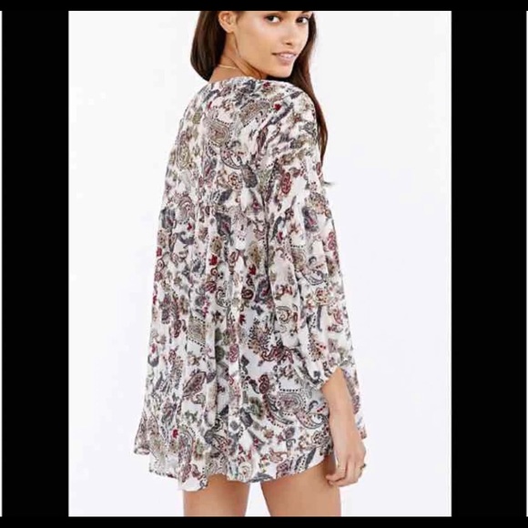 Ecote boho paisley tunic - Picture 2 of 6